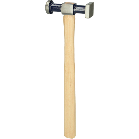 Karosseriehammer Standard rund/eckig 325 mm – Schlichthammer mit Eschestiel