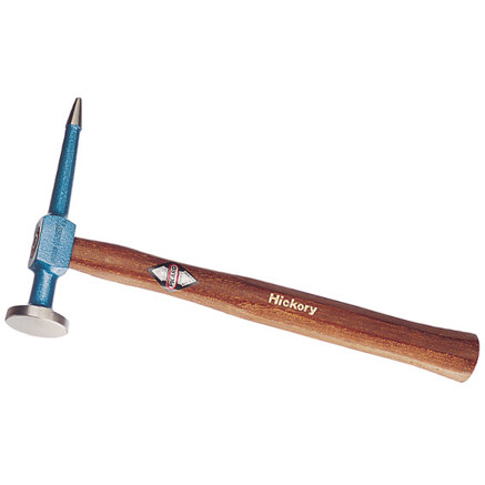 PICARD Pickhammer Spezialform 40 mm | Ausbeulhammer mit Hickorystiel | 440 g