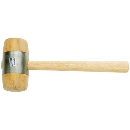 Holzhammer Kopf-Ø 50 mm, 230 g, Weißbuche mit Eschenholzstiel