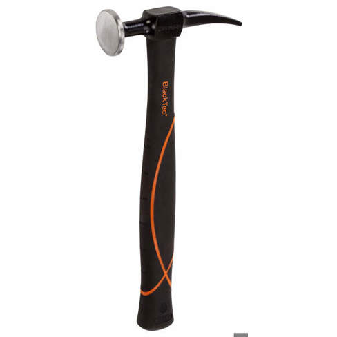 PICARD Ausbeul- und Pinnhammer BlackTec® 40/14x3 mm | Hickorystiel | Profi-Karosseriehammer