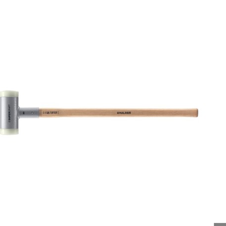 SUPERCRAFT-Vorschlaghammer rückschlagfrei, Ø 80 mm, 4,4 kg, mit schwingungsdämpfendem Hickorystiel | 3366.081
