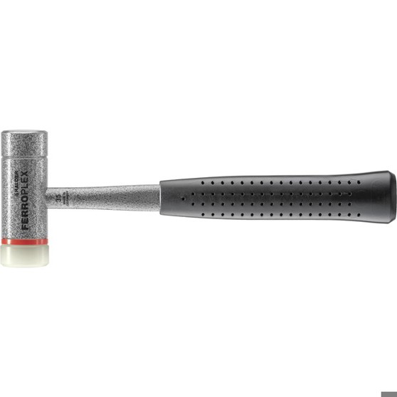 FERROPLEX-Kombihammer 2 in 1 | Schlosser- und Schonhammer | D=35 mm | 800 g | 3677.035