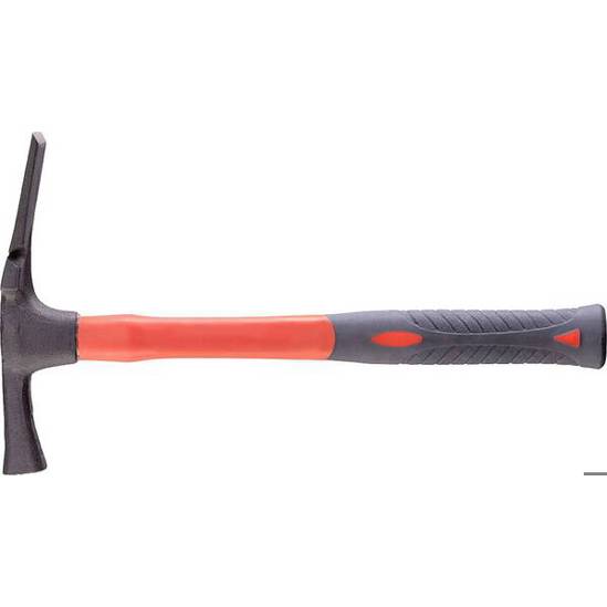 kwb 446806 Maurerhammer Berliner Form mit Fiberglasstiel und 2-Komponentengriff