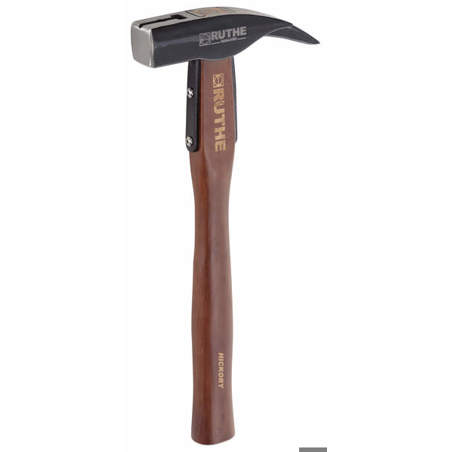 Latthammer Dänische Form 870 g – Hickorystiel, magnetischer Nagelhalter, glatte Bahn