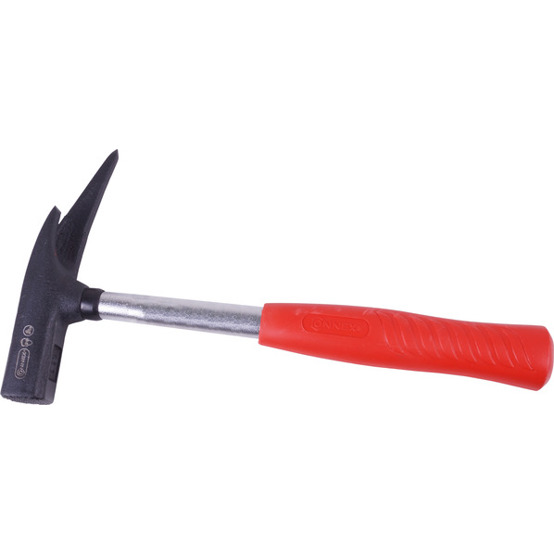 Latthammer 570 g | Stahlrohrstiel | Kunststoffgriff | DIN 7239