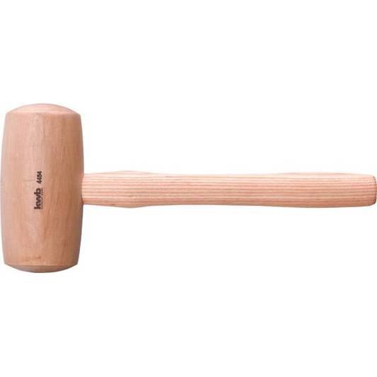 kwb 445415 Holzhammer rund, Ø 70 mm, geölt, Weißbuche/Esche