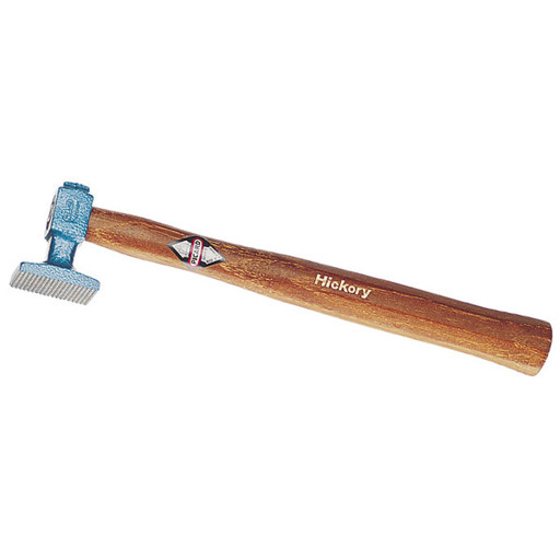 Picard Ausbeul-Planierhammer 47 x 29 mm | Bahn flach chariert | Hickorystiel | 300 g