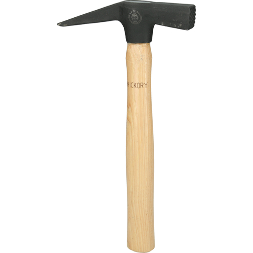 Maurerhammer amerikanische Form 600 g – geschmiedet, mit Hickory-Stiel