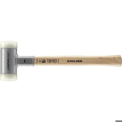 SUPERCRAFT Schonhammer D=50 mm, rückschlagfrei, mit schwingungsdämpfendem Hickorystiel (3366.050)