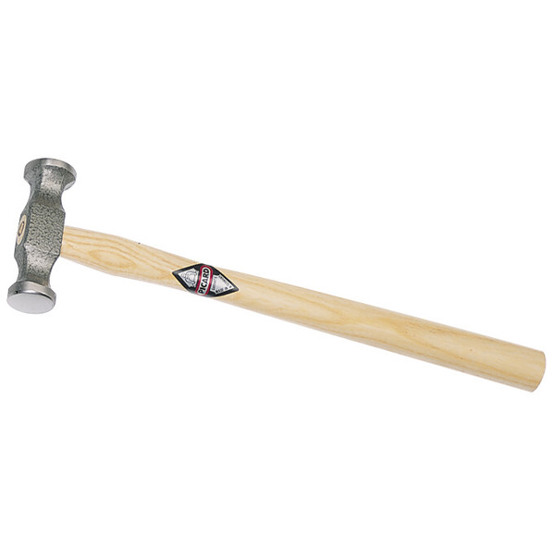PICARD Silberschmiede-Schlichthammer 25/27 mm mit Eschenstiel, 170 g