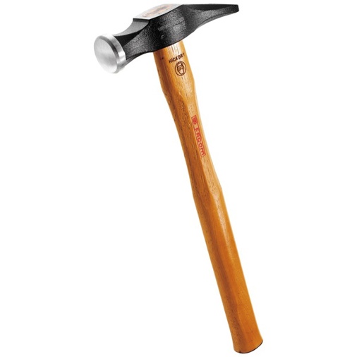 FACOM Ausbeulhammer mit runder Schlagfläche Ø 28 mm, Hickory-Stiel, 297 mm