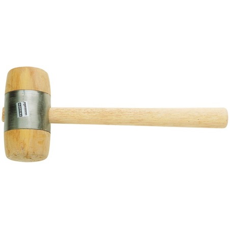 Holzhammer Weißbuche, Kopf-Ø 60 mm, 340 g, Eschenstiel
