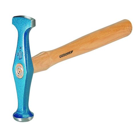 261 Ausbeulhammer mit Eschenstiel, 325 mm, Vergütungsstahl, blau lackiert