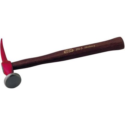 SAM Spann- und Schlichthammer 450 g | Stahlkopf | Hickory-Stiel 300 mm