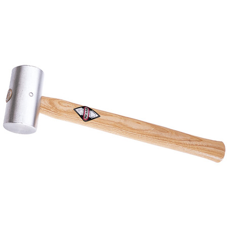 PICARD Aluminiumhammer Schonhammer | Eschenstiel | 500 g | 92 x 50 mm
