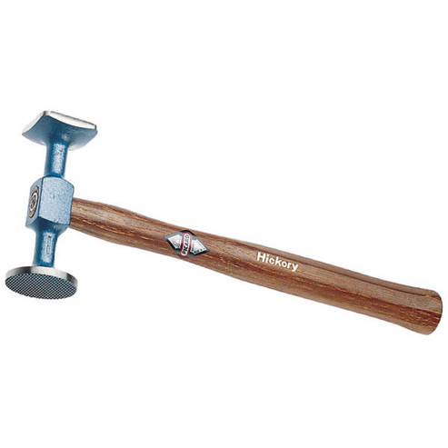 PICARD Spann-, Ausbeul- und Schlichthammer 46/40 mm, runde Bahn chariert, 500 g
