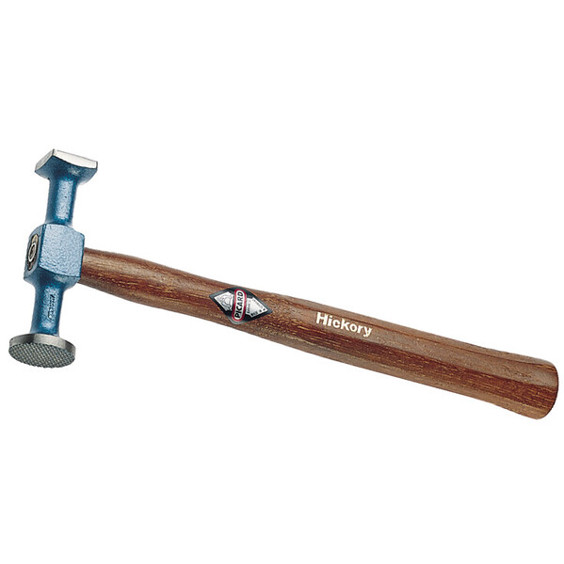 PICARD Spann-, Ausbeul- und Schlichthammer 32/25 mm, runde Bahn chariert, 300 g