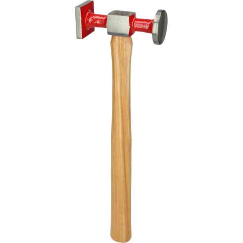 Karosseriehammer Schlichthammer 325 mm | rund/eckig gewölbt | Esche-Stiel | 490 g