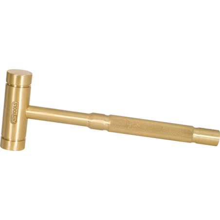 Messinghammer 260 mm – Vollmessing, 1400 g, materialschonend
