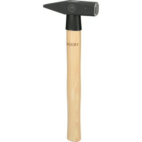 Schlosserhammer 400 g nach DIN 1041 mit Hickorystiel, geschmiedet